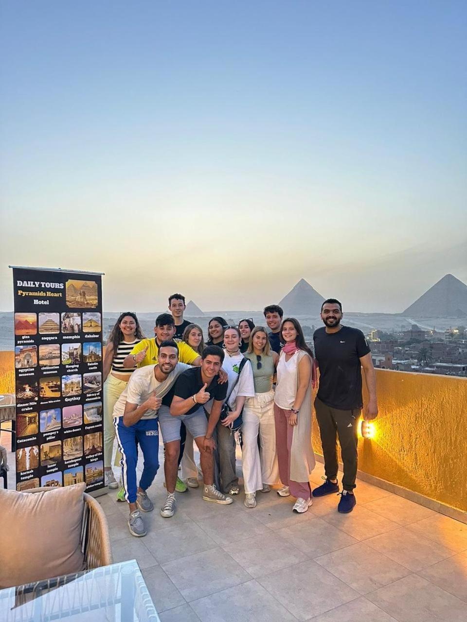 Pyramids Heart Hotel Kafrat al Jabal Екстер'єр фото