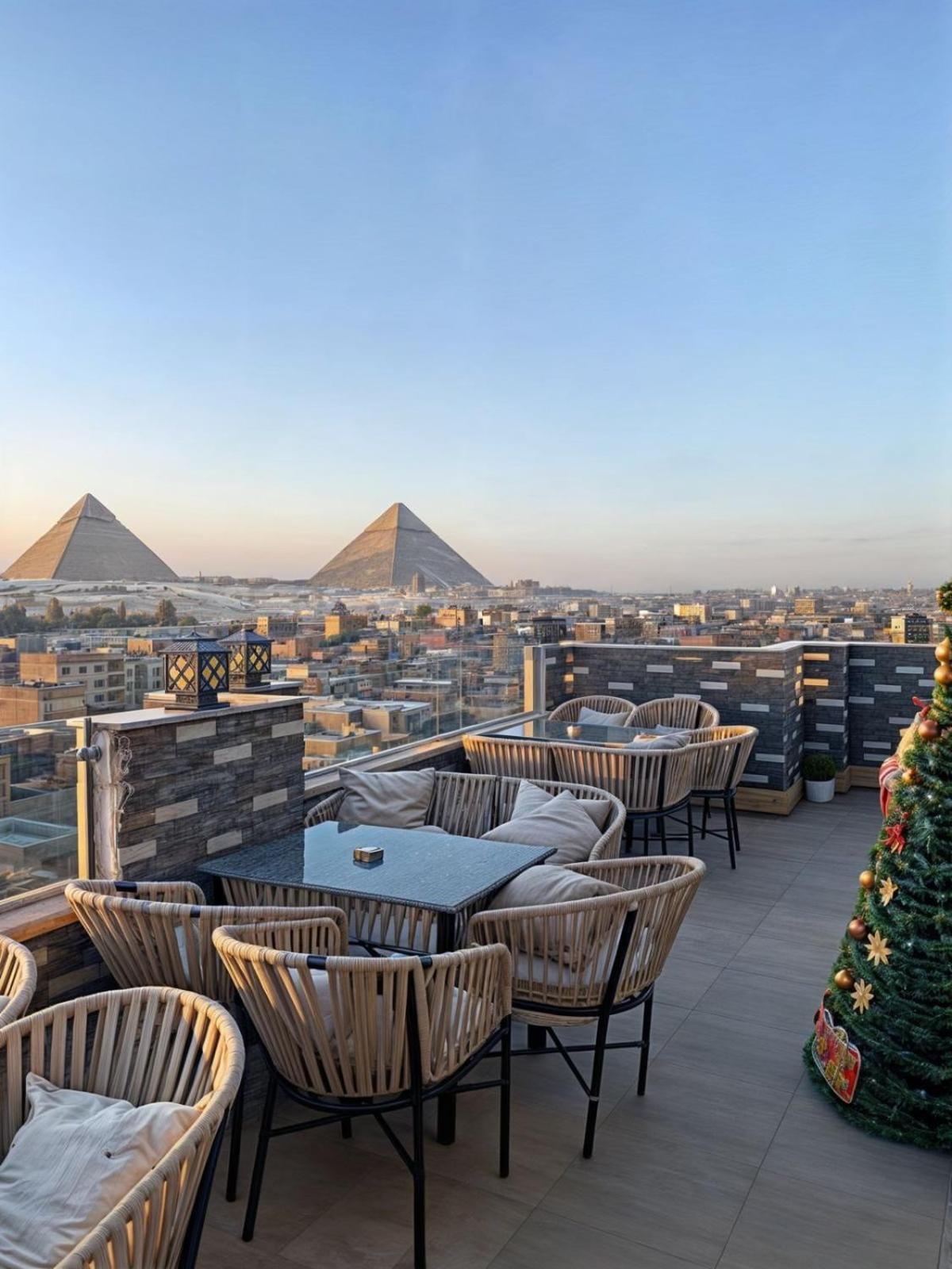 Pyramids Heart Hotel Kafrat al Jabal Екстер'єр фото